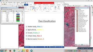 Supervised Landsat Imagery Classification in ArcMap Part 1 [upl. by Redmond515]