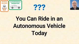 L143 Truths amp Myths About Autonomous Vehicle Safety Full Video [upl. by Nnyw745]