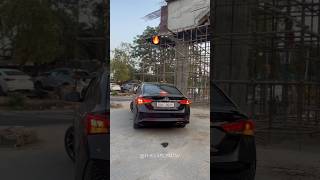 Black verna drift 🔥 shorts viral shortsvideo car verna blackcar trending drift drifting [upl. by Erica853]