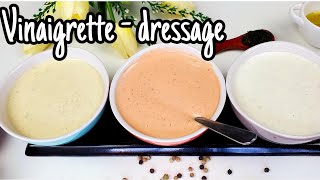 Vinaigrettes pour salade facile a realiserdressage pour saladecomment faire une vinaigrette [upl. by Ynoffit]