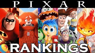 All 28 Pixar Films RANKED  Inside Out 2 Included Worst to Best [upl. by Dahlia]