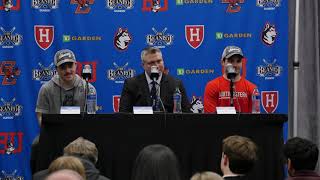 Press Conference  2024 Mens Beanpot Championship [upl. by Adaner969]