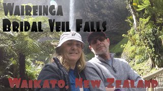 Waireinga  Bridal Veil Falls  Waikato New Zealand [upl. by Latt]