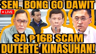 DUTERTE AT SEN BONG GO DINAWIT NI TRILLANES SA ₱16B SCAM [upl. by Aisats]