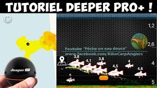 TEST ECHOSONDEUR DEEPER PRO  Part 3  tutoriel [upl. by Nolyaj]