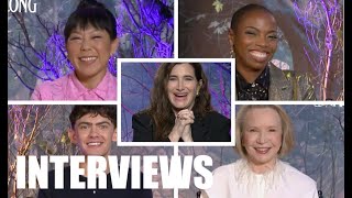 AGATHA ALL ALONG Cast Interviews  Kathryn Hahn Joe Locke Sasheer Zamata Debra Jo Rupp Ali Ahn [upl. by Irrab]