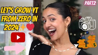 How to grow your YT from zero in 2024😍❤️✨Yashasvi Rajpoot Part2✨❤️ [upl. by Alleynad959]