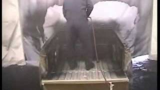 Bedliner over rail spraying process step10 [upl. by Sheryle]