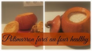 Recette Healthy  Potimarron Farci au Four [upl. by Latton]