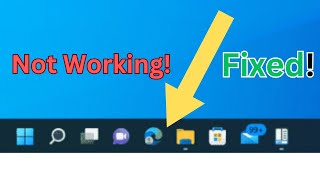 Taskbar icon not responding  working in windows 1011  fixed within 1 minutes [upl. by Socha910]