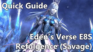 FFXIV  Quick Guide to E8S [upl. by Erodeht]