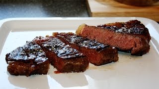 REZEPT SOUS VIDE STEAK  schnell und einfach selber machen [upl. by Sherfield]