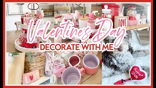 VALENTINES DAY DECORATE WITH ME 2022 [upl. by Nuahsad]