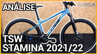 Análise TSW STAMINA 202122  Melhor bike custo benefício nacional [upl. by Jaddan994]