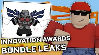 New INNOVATION AWARDS BUNDLE LEAKS… Roblox Arsenal [upl. by Elbag874]