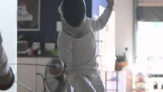 Fencing camp An uncommon athletic alternative [upl. by Enimrac]