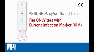 ASSURE Helicobacter pylori Rapid Test CE Instruction for use video MP Biomedicals Asia Pacific [upl. by Anneliese]