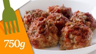 Recette de Boulettes de viande sauce tomate  750g [upl. by Oisangi]