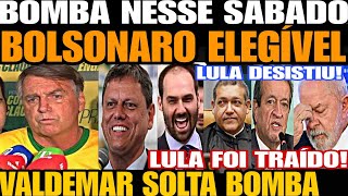 BOLSONARO ELEGÍVEL LULA DESISTIU VALDEMAR DO PL SOLTA BOMBA PT E LULA ENTRA EM DESESPERO 2026 [upl. by Assej]