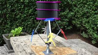 3D printed Wind carousel [upl. by Haakon]