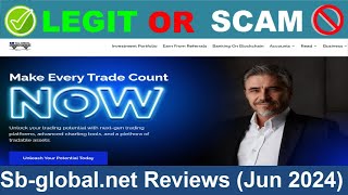 Sb global net Reviews  Jun 2024 Beware of Scam Watch Now [upl. by Annohsed619]