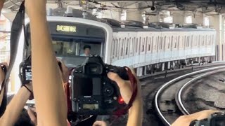 激ぱ！大荒れ！【Mue train 総武快速・成田線内電気系システム試運転（復路）】JR東日本209系0番台ﾊｴMue編成が試運転電車として赤羽駅6番線を高速通過！（試9551M）2024711 [upl. by Monaco348]