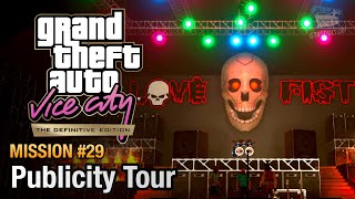 GTA Vice City Definitive Edition  Mission 29  Publicity Tour [upl. by Sudnak]