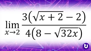 Como Resolver Limites Con Indeterminacion 00 Usando el Conjugado  Ejercicio Resuelto 016 [upl. by Eseuqram5]