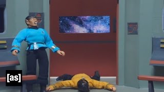 Bloopers in Space  Robot Chicken  Adult Swim [upl. by Milewski132]