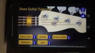 Bass Guitar Tutor Free  Pro App [upl. by Pack]