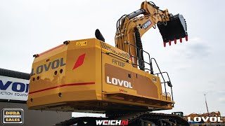 LOVOL FR700F Excavator [upl. by Enitsirhk440]