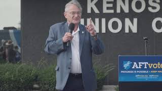 AFT and IFT Get Out the Vote in Kenosha WI [upl. by Friend]