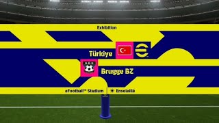 Europa National Club Cup  Phases de groupes Journée 2  Türkiye VS Brugge [upl. by Glanti]