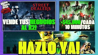 VENDE TUS MERCANCIAS DE TUS NEGOCIOS AL X2 EN GTA 5 ONLINE BONIFICACIONES DE LA SEMANA [upl. by Ettennod]