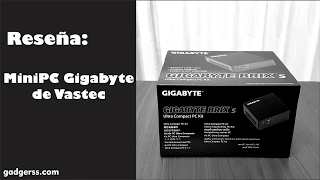 Reseña Mini PC GigaByte Brix  Vastec Review en español [upl. by Bledsoe]