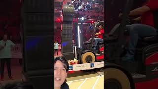 Campeonato de empilhadeira 👷🏼‍♂️morriaenaosabia campeonato empilhadeira forklift reaction [upl. by Namara]