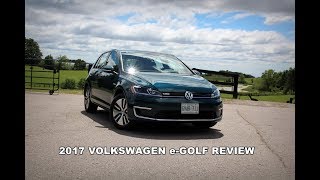 2017 Volkswagen eGolf Review [upl. by Mazel]