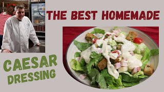 Lets make the best Creamy Italian Caesar Dressing Very easy to make [upl. by Acirtap]