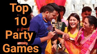 10 Fun amp Easy Party Games for Adults Best Party Games  Couple Games  games online zoom Games [upl. by Hilde905]