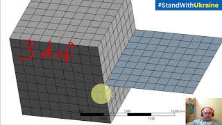 How to connect Solid and Shel Geometry in Ansys in a Proper Way [upl. by Annahsad]