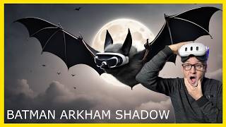 ¡Batman Arkham Shadow VR es un TRIPLE A en VR  Meta Quest 33s [upl. by Ilyssa]