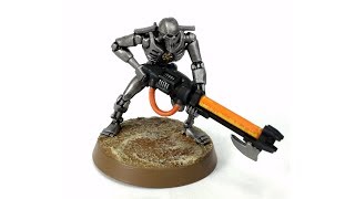 How I Paint Things  Mephrit Dynasty Necrons [upl. by Hanway315]