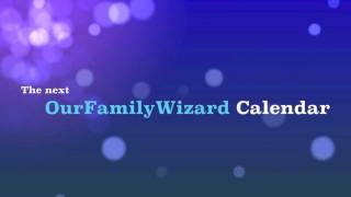 The next OurFamilyWizard calendar [upl. by Labannah]