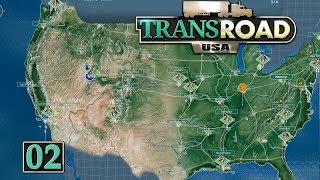 TRANSROAD USA 🚚 Kniffelige Entscheidungen ► 2 LKW Logistik Wirtschaft Simulation deutsch german [upl. by Ardnossak]