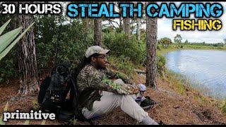 30 Hours SOLO Camping amp Fishing [upl. by Greer]