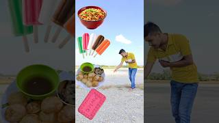 Parle g biscuit to chawmin ice cream samosa funny vfx magic shortsfeed trendingshorts [upl. by Aneladgam]