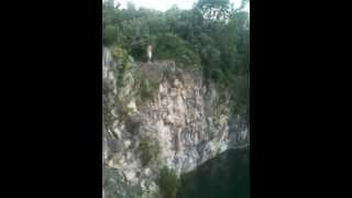 Verplank QuarryBig Cliff Jump [upl. by Mavra]