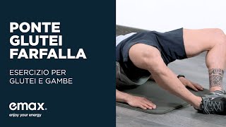 Tutorial Ponte Glutei Farfalla  Esercizio per glutei e gambe [upl. by Hamford]