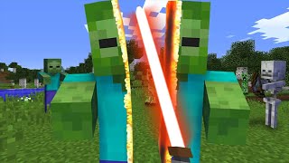 Minecraft with Lightsabers Ep1 [upl. by Ful]