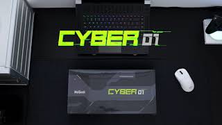 Cyber01  MelGeeks First Magnetic Gaming Keyboard [upl. by Bore491]